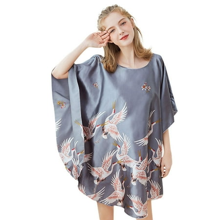 

Babysbule Womens Pajamas Clearance Women Sleepwear Satin Nightdress Lingerie Underwear Nightdress