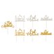 thumbnail image 5 of Espumoso Eid Mubarak Cake Topper Hajj Aniversario Baby Shower Ism musulmán Cumpleaños Eid Festival Fiesta Decoración Insertar Estilo ado 1 Baoblaze adorno de torta eid mubarak, 5 of 8