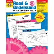 Evan-Moor Book Read and Understand with Leveled Texts Stories and Activities, Multiple Grades
