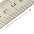 thumbnail image 4 of 300 Piezas de Pasadores de , Hallazgos de Joyería, Collar de Pendientes, Pasadores para La Cabeza, Pasadores para Ojos, 20 Mm / 30 Mm Gloria Round Head Headpins, 4 of 5