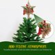 thumbnail image 5 of Adorno de estrella de cinco puntas para la punta del árbol de Navidad., 5 of 8