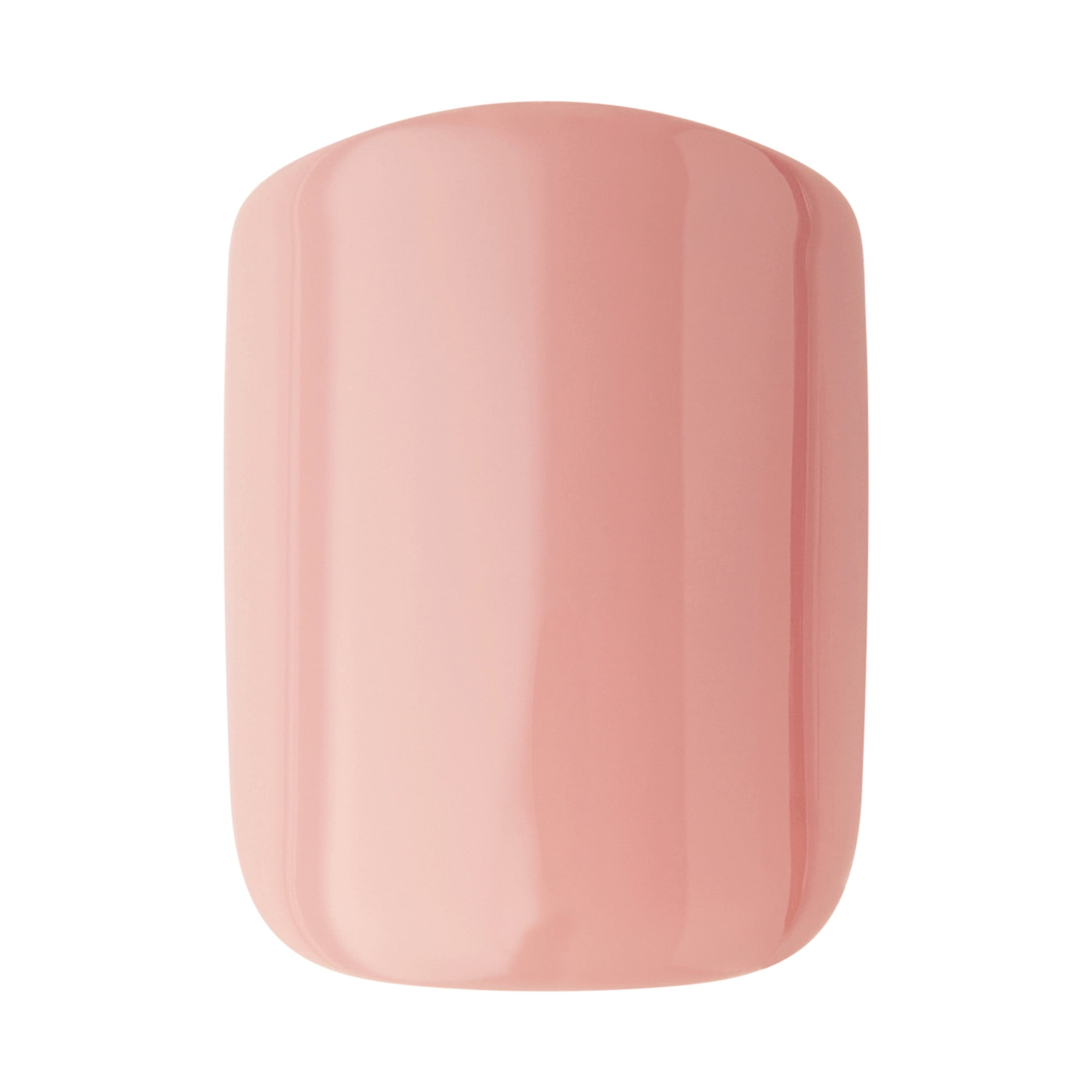 KISS imPRESS Ongles Couleur – Ta Magie, Rose, Squoval, Court, 30 unités