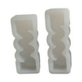 thumbnail image 1 of Inteprter Velas y jabón llamativos, estilo en forma de S, Gel de sílice, suaves y flexibles, 2 uds. Artesanía, 1 of 6