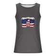 thumbnail image 3 of Xysaqa Mens Funny American Flag Tank Tops Novelty Graphic Patriotic Tees 4th of July Sleeveless Shirts for Men Casual Summer Gym Workout T-Shirts M-6XL （Available in Big & Tall), 3 of 3