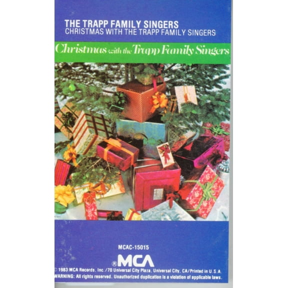 The Trapp Family Singers – Christmas With The Trapp Family Singers (Cassette)