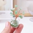 thumbnail image 4 of Wosthever Piedra hecha a mano Feng Shui Bonsai Árbol Piedra preciosa natural Piedra hecha a mano Feng Shui Bonsai Árbol de riqueza Decoración del hogar Estilo 4, 4 of 6