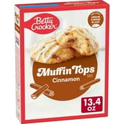 Betty Crocker Muffin Tops Mix, Cinnamon, With Topping, 13.4 oz