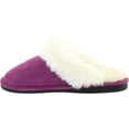 thumbnail image 3 of Women's Old Friend Scuff Slipper Purple Leather 9 M, 3 of 6