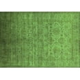 thumbnail image 1 of Ahgly Company Indoor Rectangle Oriental Green Industrial Area Rugs, 2' x 4', 1 of 4