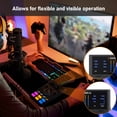 thumbnail image 4 of COMICA AD Caster C1 Audio Mixer USB Audio Interface Sound Card with 3.5mm Ports Dual XLR Input Support Real-time Monitoring BT Connection for Podcasting Streaming Gaming and Recording, 4 of 8