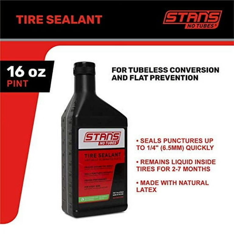 Stans NoTubes Tubeless Tire Sealant - Stops Flat Tires Fast For MTB, Race & Enduro Bikes