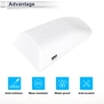 thumbnail image 2 of Unique Bargains Front Left Exterior Door Handle Lock Cylinder Cap Cover for Land Rover Range Rover 2011-2019 No.LR048299 ABS 1 Pc white, 2 of 5