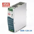 thumbnail image 2 of Mean Well SDR-120-24 Single Output Industrial Power Supply 120W 24V - DIN Rail, 2 of 5