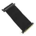 thumbnail image 1 of Graphics Card PCI-E Extension Cable 16X Line Flexible Cable PCIE Adapter Cable Graphics Card Extension Cable Double Shield, 1 of 5