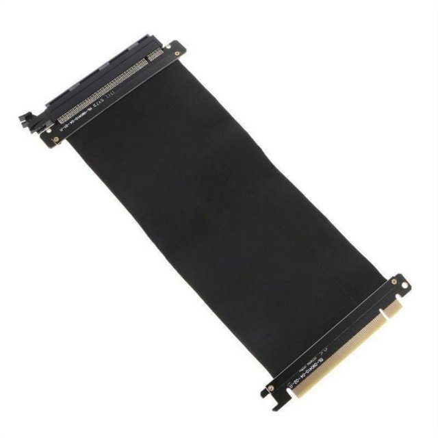 Graphics Card PCI-E Extension Cable 16X Line Flexible Cable PCIE Adapter Cable Graphics Card Extension Cable Double Shield