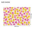 thumbnail image 4 of Yayeee Bath Rug for Bathroom Floor Non Slip Rectangle Fluffy Soft Absorbent Mat, 16"x24", Yellow Stars Pattern, 4 of 7