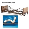 Full Electric Hospital Bed Package (Invacare Full Electric Home Hospital Bed Package w/Innerspring Mattress, Full Rail Set)