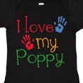 thumbnail image 4 of Inktastic Poppy Grandkids Handprints Boys or Girls Baby Bodysuit, 4 of 5