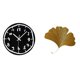 thumbnail image 1 of Reloj de pared,Reloj de pared silencioso y decorativo que no hace tictac,Reloj moderno de 12 pulgadas para pared de casa o oficina,sencillo.,Esculturas de pared de hojas,Esculturas de pared de, 1 of 8