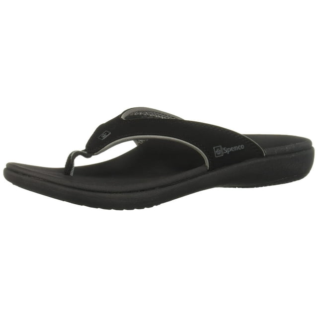 Spenco Sandale Yumi, Onyx - Taille Femme 8