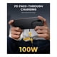 thumbnail image 3 of Adaptador TC A TC en Ángulo de 180 Grados, Conector en Forma de U, PD 100 W/10 Gbps, Extensor Tipo C de 180°., 3 of 6