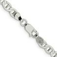 thumbnail image 3 of 925 Sterling Silver Anchor Chain Styles Necklace 4.75 mm Flat 22 inch, 3 of 4