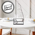 thumbnail image 3 of Acrylic Reserved Sign Party Reserved Table Sign Reserved Seats Sign for Restaurant, 3 of 9