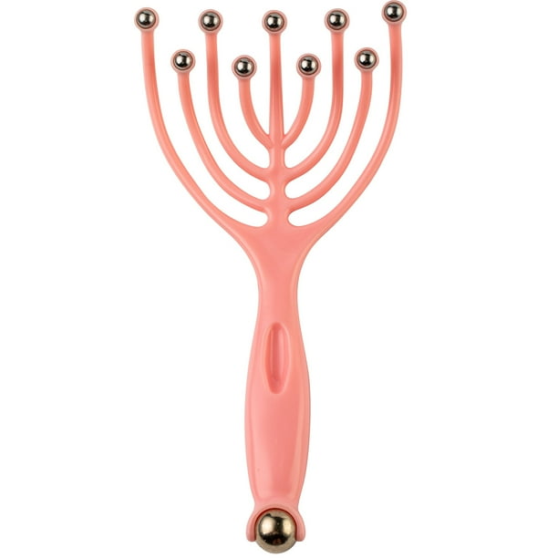 Machinehome Head Massager Portable Handheld Steel Ball Scalp Massage