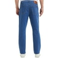 thumbnail image 2 of Coevals Club Men's Straight Leg Classic 5-Pocket Casual Work Jeans 32L 2# Blue 32, 2 of 8