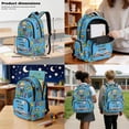 thumbnail image 3 of Kuiaobaty Read Boy Print Backpack Set with Pencil Case for Boys Lightweight Backpack and Lunch Bag Set with Multi Pockets Insulated Lunch Pouch with Pencil Pouch for School Camping, 3 of 7