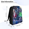 thumbnail image 2 of Nightmare Before Noël Sacs à Dos pour Enfants Sac d'École Sac à Dos Décontracté pour Voyage Randonnée, 2 of 5