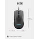 thumbnail image 2 of Mouse gamer Lenovo M210 RGB de 8000 DPI con cable para PC/laptop, 2 of 4
