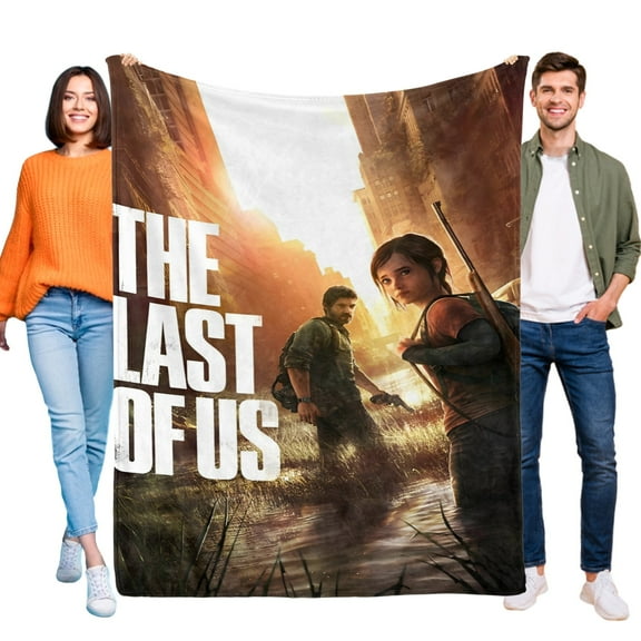 The Last of UsFlannel Throw Blanket Warm 3D Printed Flannel Throw/Blanket Ultra-Soft Lightweight Warm Flannel All Season Light Weight Living Room/Bedroom Warm Blanket 40"X60"(100cm*150cm)