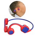 thumbnail image 1 of s Inalámbricos para Niño Bluetooth 5.0 para Caminar con Micrófonos Que Audición, Cómodos de Llevar Y Oír, No de Conducción rojo, 1 of 10