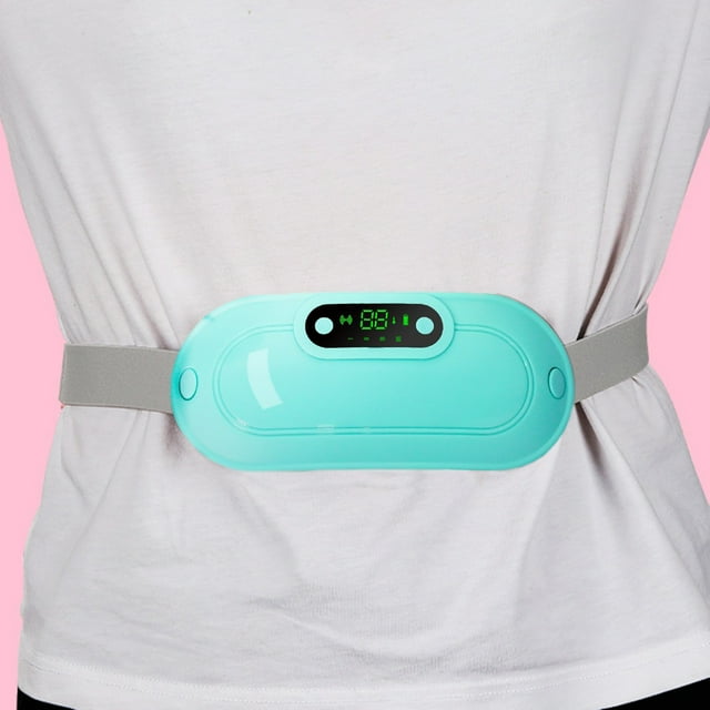 LSLJS Abdominal - 3 Modes de Vibration/chauffage Instrument Abdominal Rechargeable pour Femmes/ami/adulte Cadeaux de la Fête des Mères Cadeaux de la Saint-Valentin, Masseur Abdominal