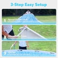thumbnail image 7 of Joyfy Round Above Ground Pool - 10ft x 30inch Outdoor Round Frame Above Ground Swimming Pool Set Kiddie Pool for Kids Adults with Filter Pump, 7 of 7