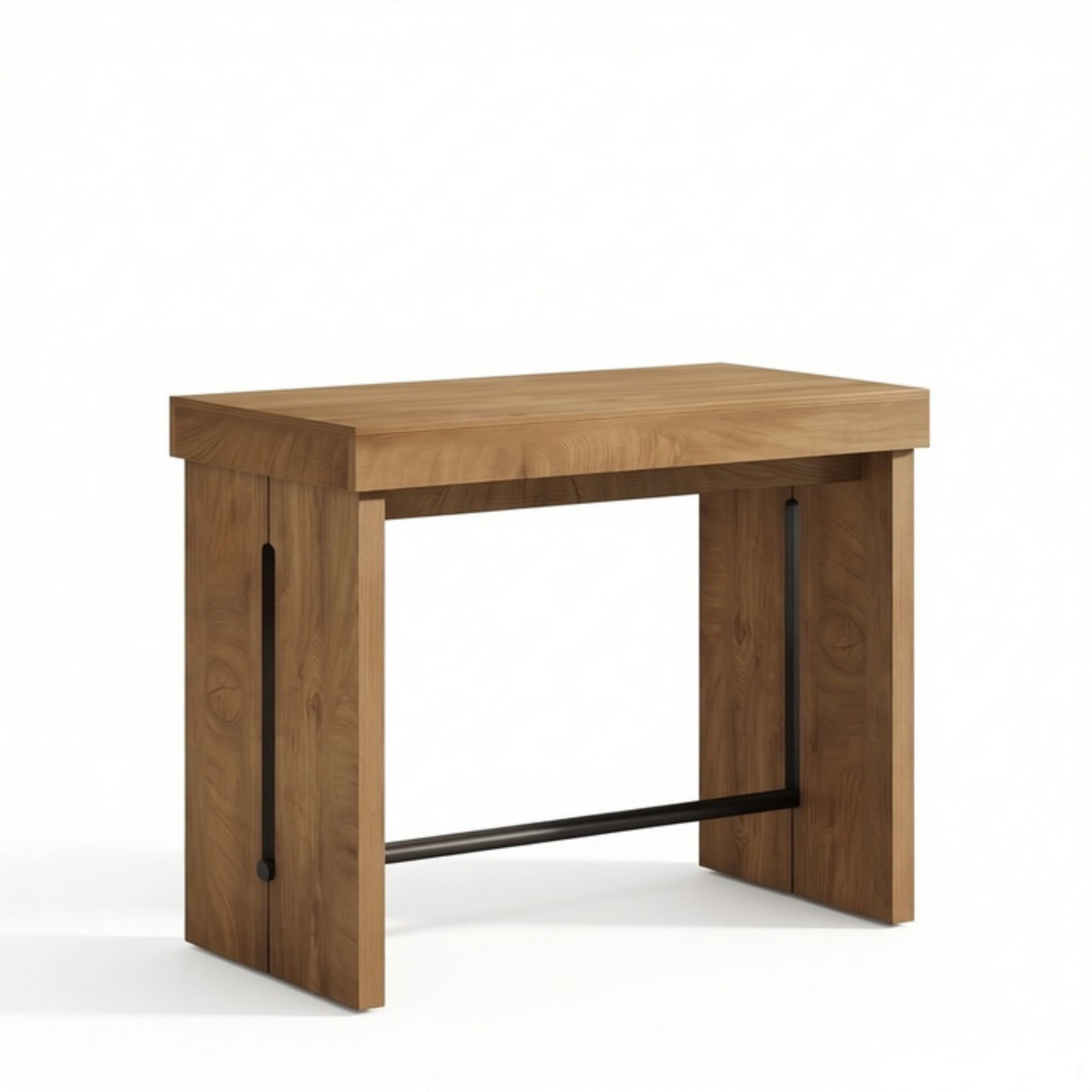 41" Bar Table, Counter Height Pub Table with Sturdy Tabletop