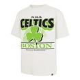 thumbnail image 2 of Men's-'47  White Boston Celtics City Edition Shifty Foundation T-Shirt, 2 of 3
