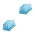 thumbnail image 4 of Guardoinrt Protection Solaire Maximale Parasols Rotatifs avec Baldaquin Réglable Pliant Bleu 2Set, 4 of 6