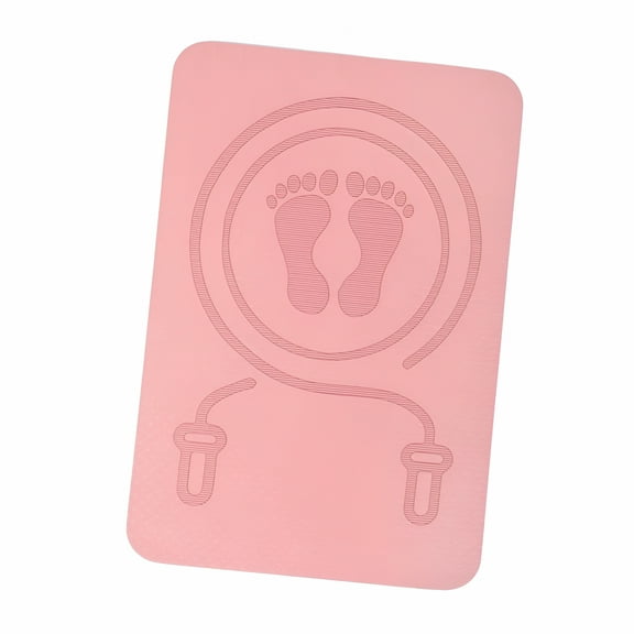 BESTSKY Jump Rope Mat Extra Thick Shockproof Non Slip Sound Insulation Skipping Mat Jump