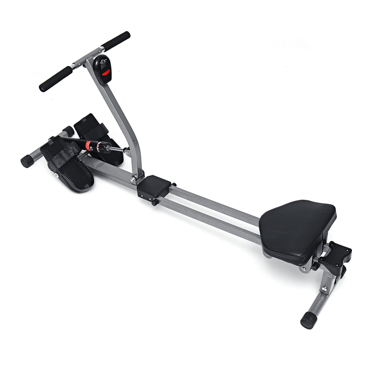 12 Level Resistance Rowing Machine Rower Digital Monitor 260 LB Max