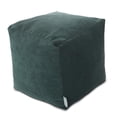 thumbnail image 2 of Majestic Home Goods Villa Indoor Ottoman Pouf Cube, 2 of 5
