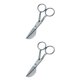 thumbnail image 1 of Bewildely 7 Duckbill Applique Scissors for Thread Shears Tufted  Carpet Fabric 2piezas Plata, 1 of 6