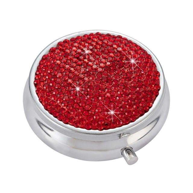 CSChome Rhinestone Box Waterproof Portable Sparkling Case Organizer Outdoor Travel Sturdy Long Lifespan Box