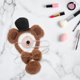 thumbnail image 3 of KAKOWELY Conjunto de disfraz de oso de 4 piezas: diadema con orejas de oso, pajarita, cola y nariz, accesorios para disfraz de Halloween, carnaval, fiesta de cosplay de animales., 3 of 4