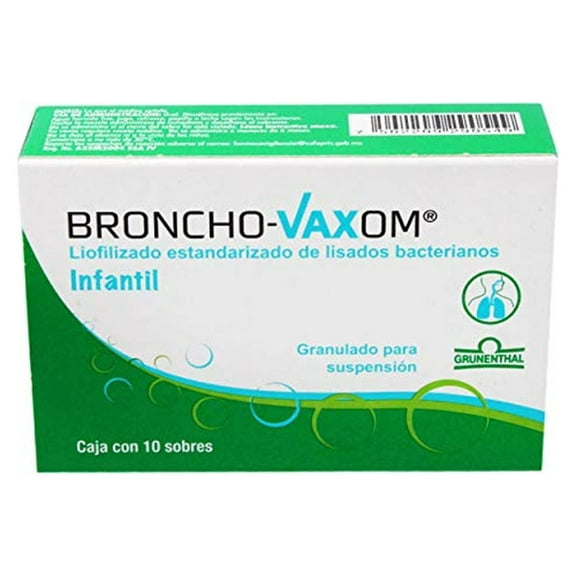 Broncho-Vaxom granulado para suspensión infantil, 10 sobres