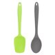 thumbnail image 1 of Juego de mini utensilios de cocina de 2 piezas: utensilios de cocina de silicona con espátulas, 1 of 5