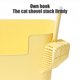 thumbnail image 5 of Pala grande de orificio fino para gatos, plástico, 30x15cm, mango ergonómico, diseño a prueba de fugas, para bentonita y arena mixta, se adapta a la mayoría de las cajas de arena, 5 of 5