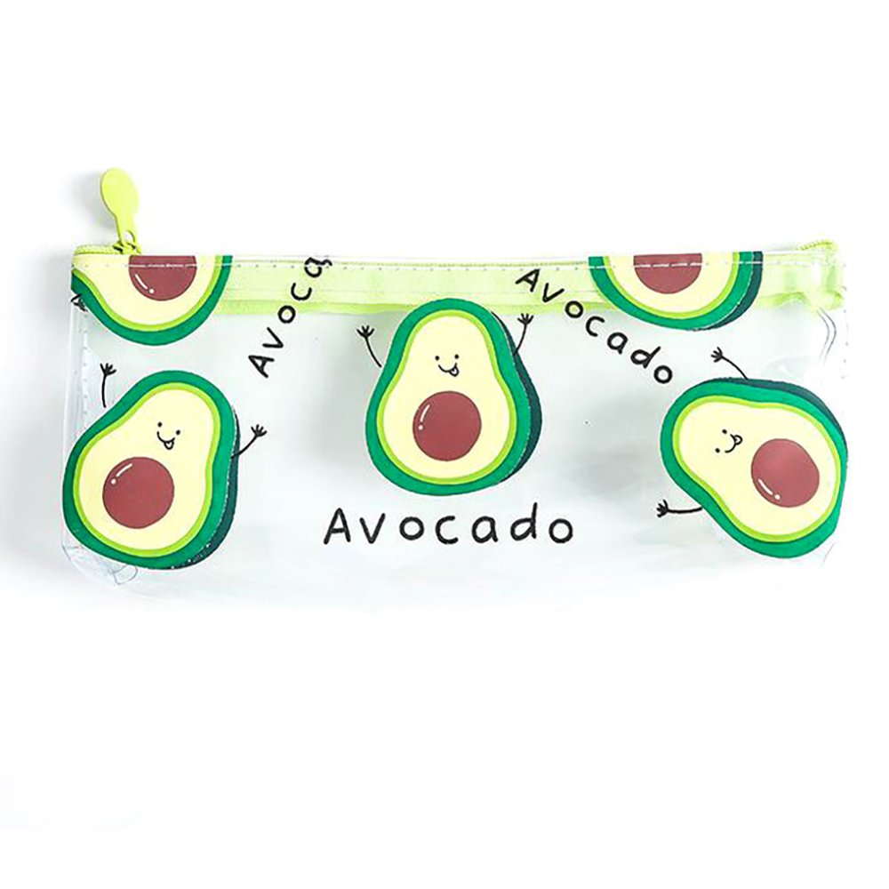 Pencil Case Avocado School Pen Box Case Pencil Pouch School Supplies