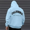 thumbnail image 2 of BOOMNY Mens Hoodies Long Sleeve Hoodie for Men Letter Graphic Y2K Soft Warm Pullover Hooded Sweatshirt Cozy Fall Winter Hoodies With Pocket, 2 of 6